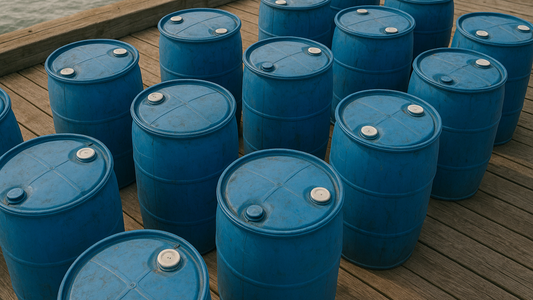 How to Choose between Dock Floats and Barrels for your DIY Dock