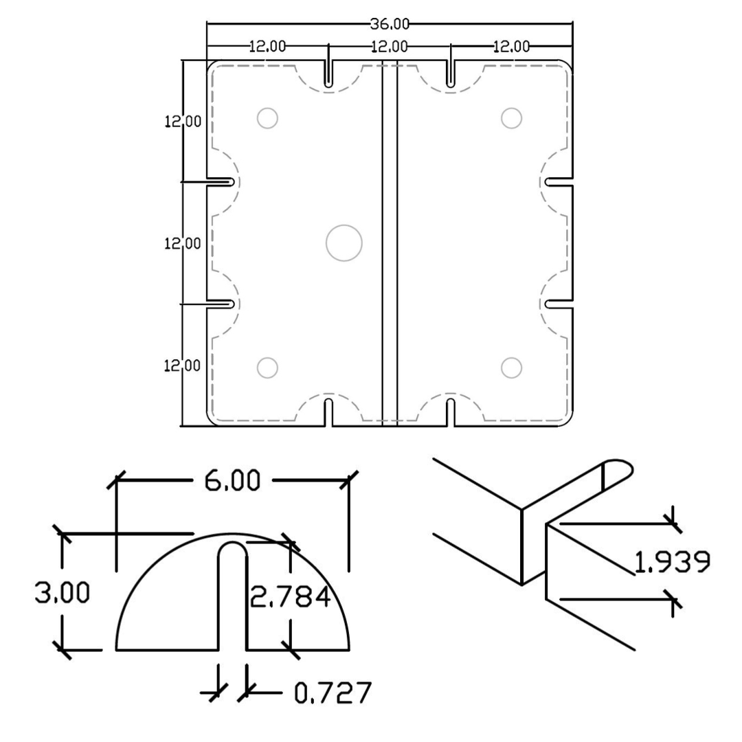 Eagle Float | Dock Float 3' X 3' (36" x 36")