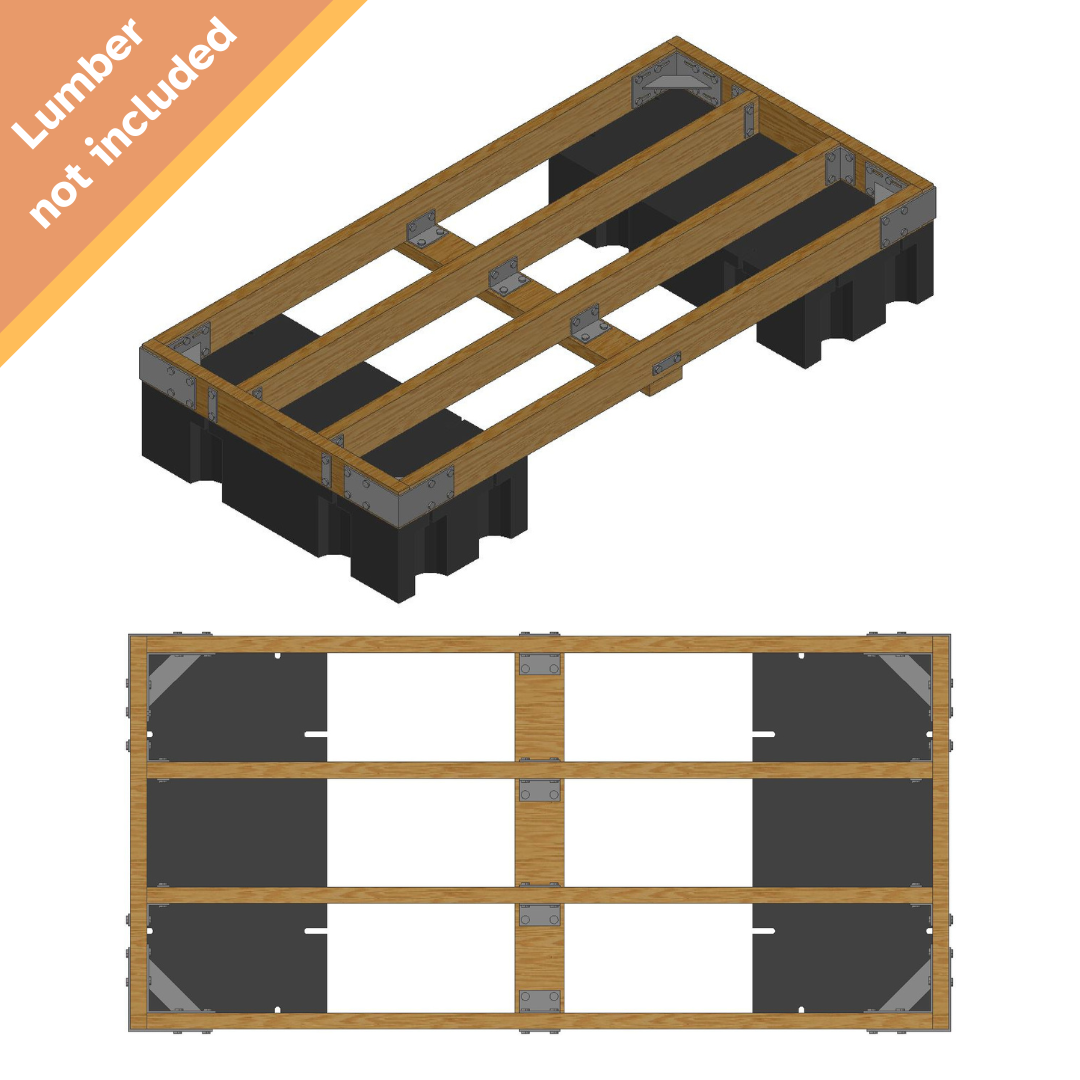 4'X8' DIY Dock Kit