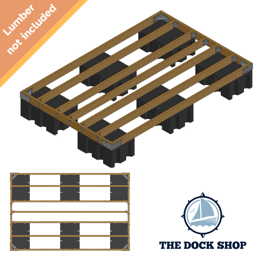 8'X12' DIY Dock Kit