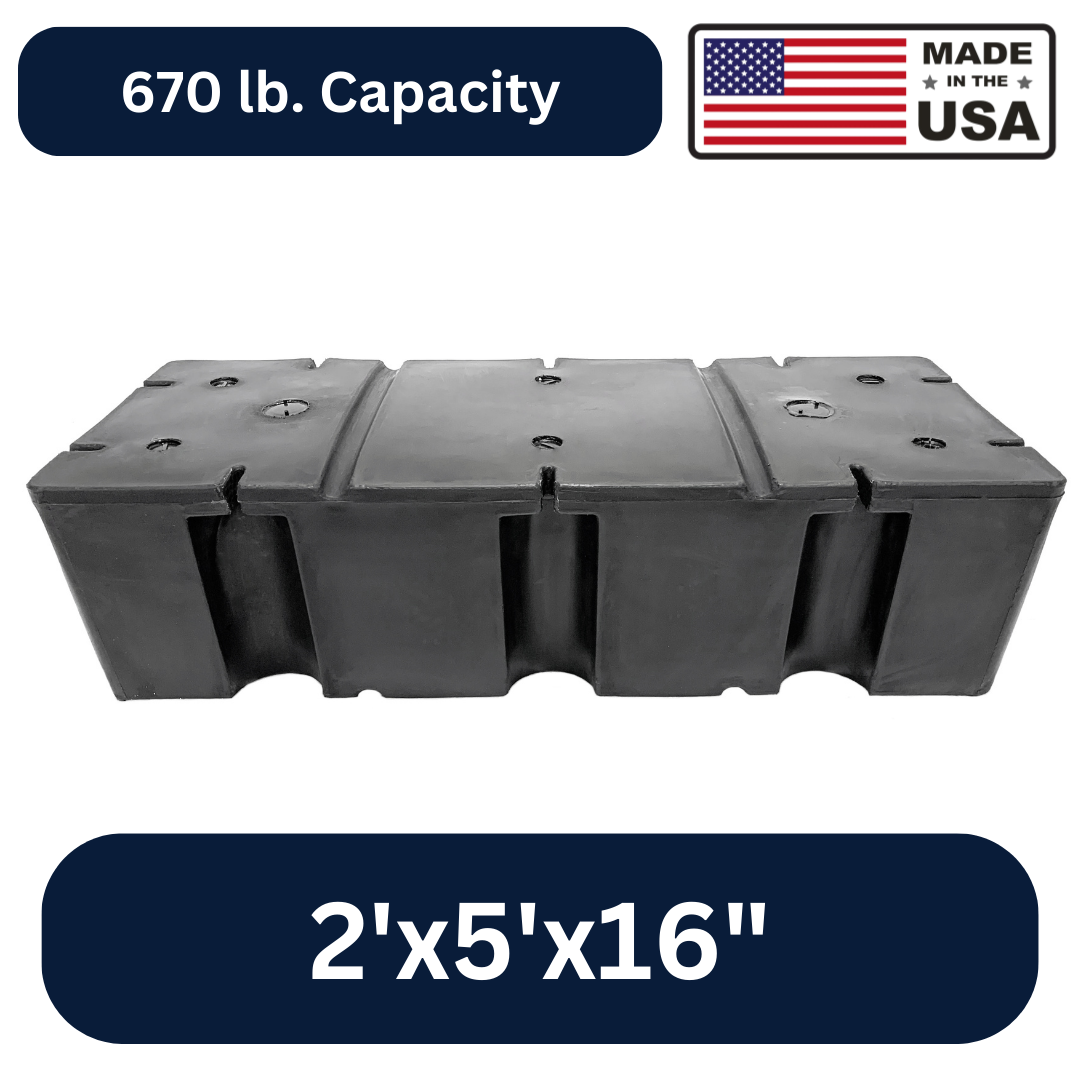 Eagle Float | Dock Float | 2' x 5' (24" x 60")