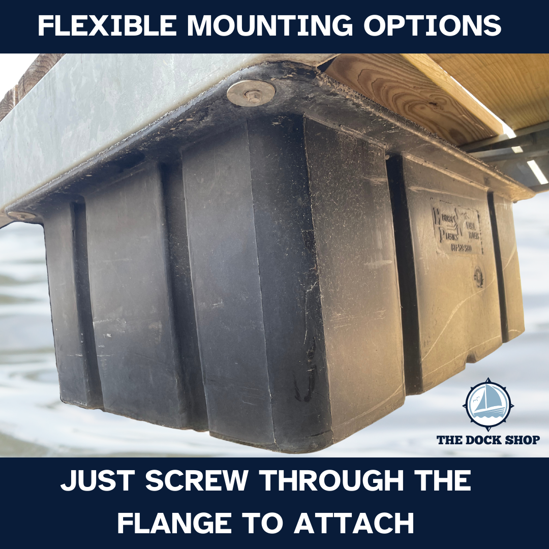 Eagle Float Dock Float Flange Style 4' X 4' (48" x 48")