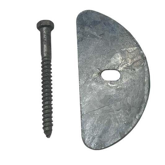 3/8"x4" Hex Lag Bolt and Custom Washer