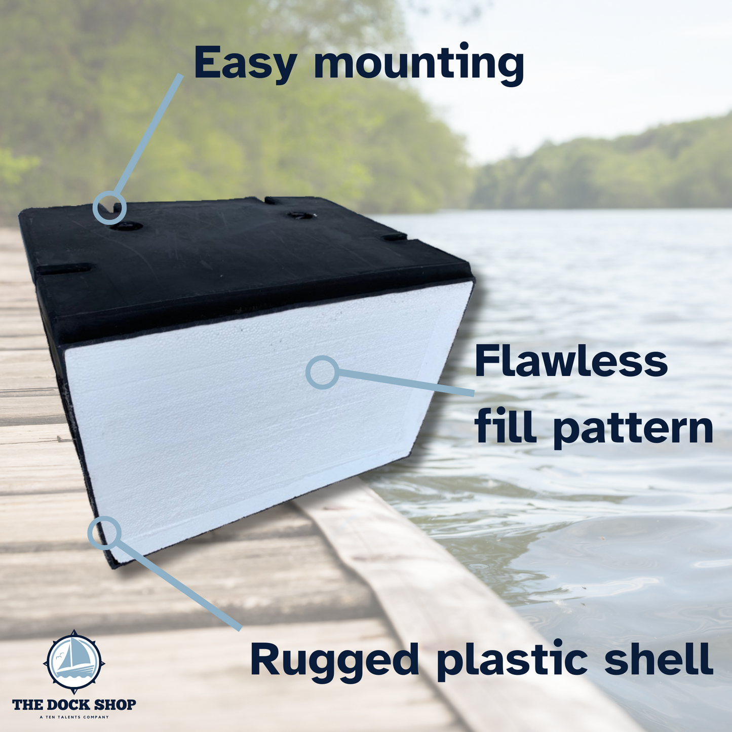 Eagle Float | Dock Float 4' X 8'