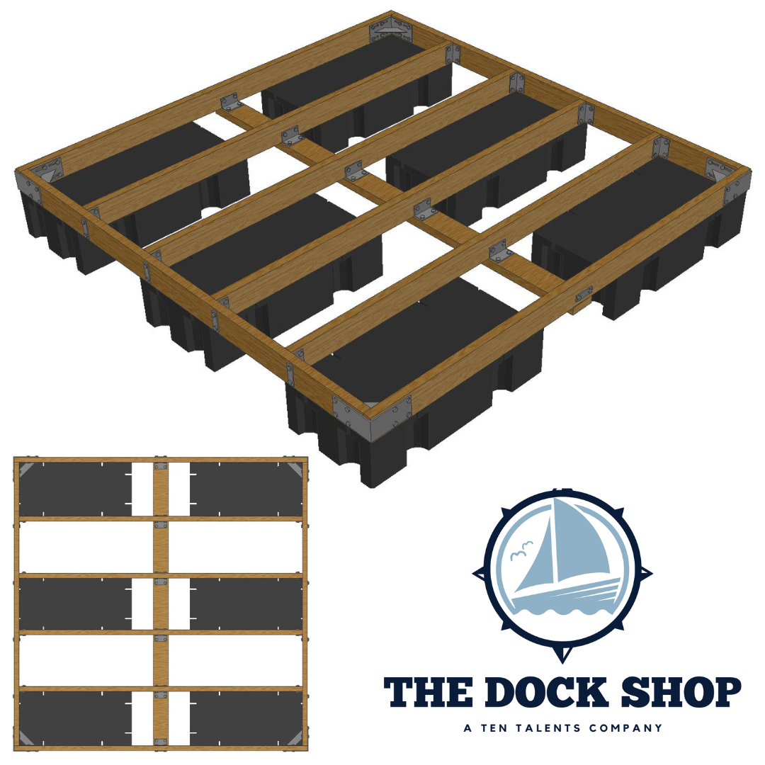 10'X10' DIY Dock Kit