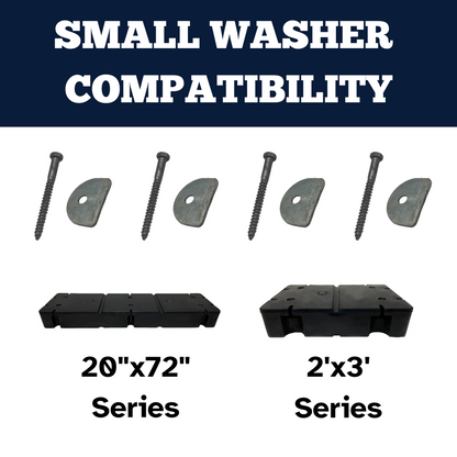 3/8"x4" Hex Lag Bolt and Custom Washer