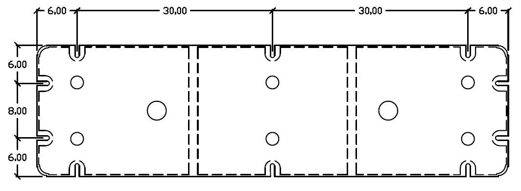 Eagle Float | Dock Float 20" X 72"