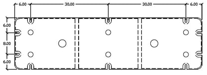 Eagle Float | Dock Float 20" X 72"