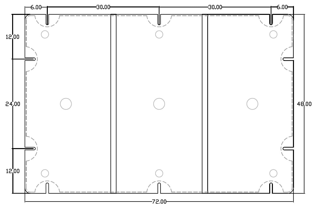 Eagle Float | Dock Float 4' X 6'