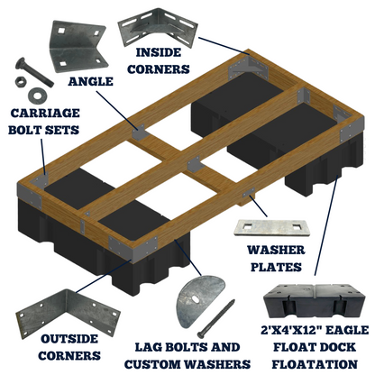 4'X20' DIY Dock Kit