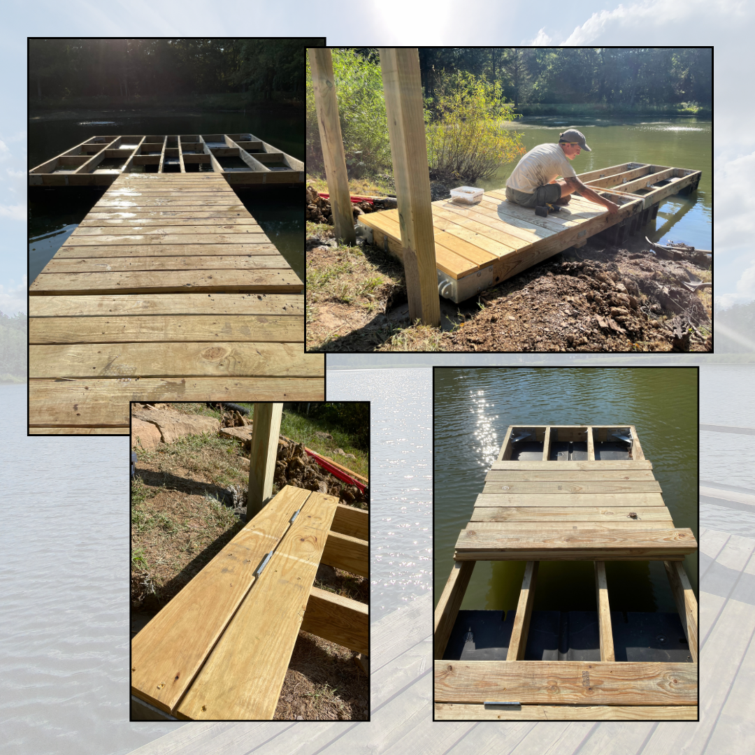 Dock build photo