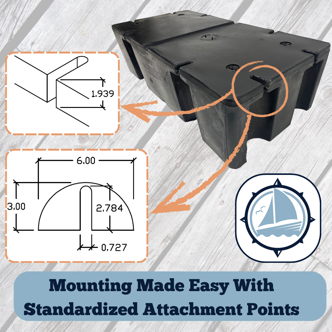 Eagle Float | Dock Float 4' x 4' (48" x 48")