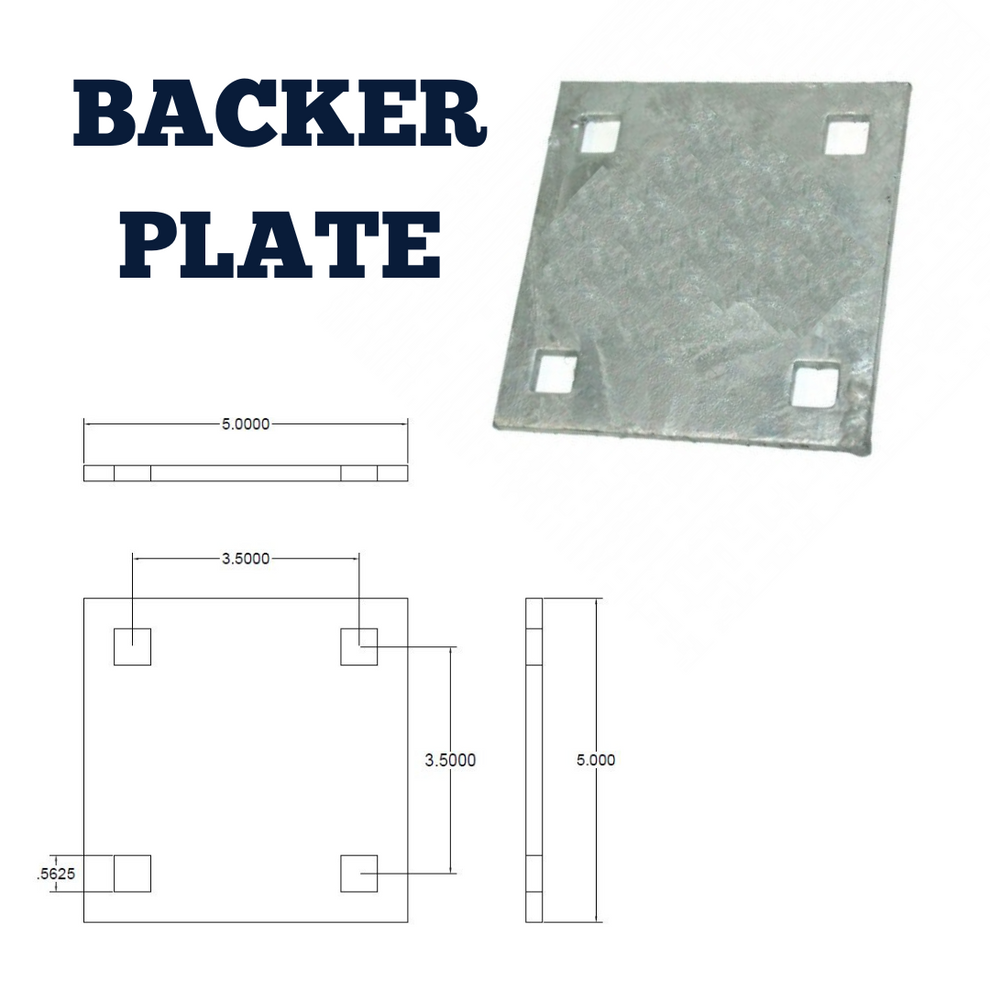 Backer Plate – The Dock Shop