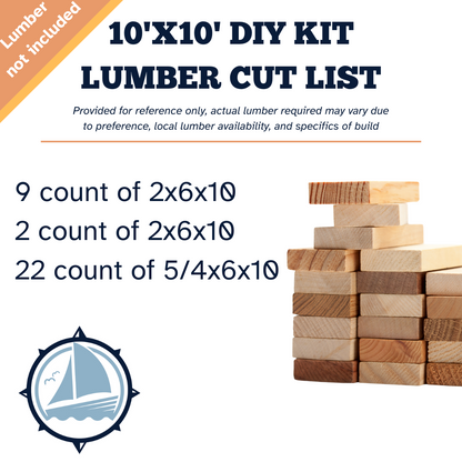 10'X10' DIY Dock Kit