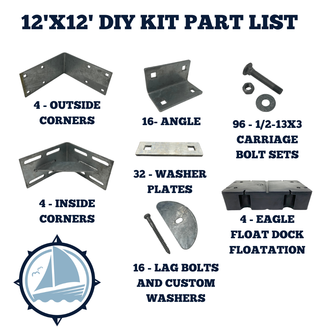 12'X12' DIY Dock Kit