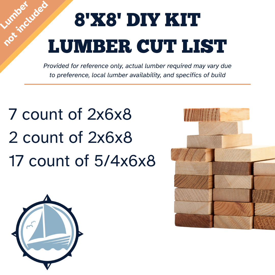 8'X8' DIY Dock Kit