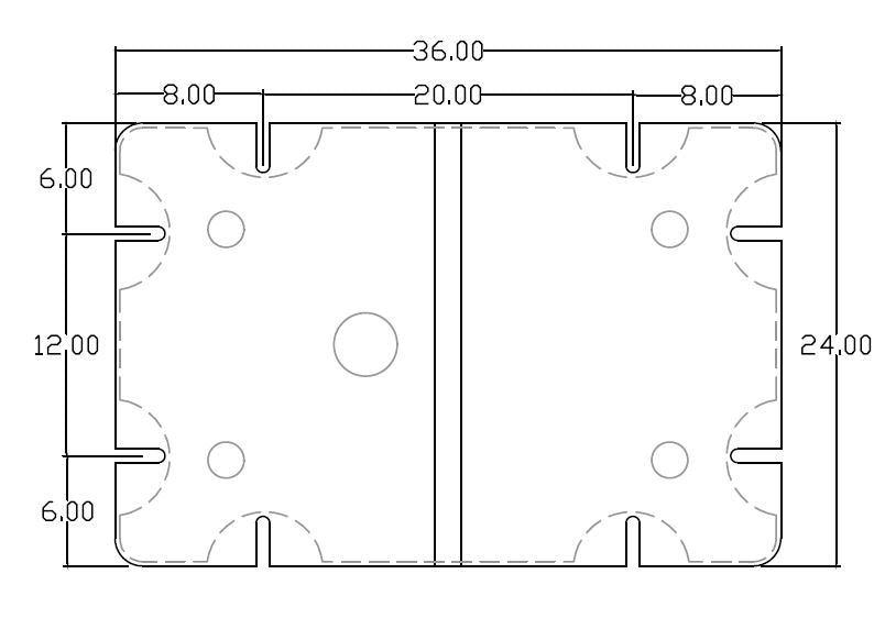 Eagle Float | Dock Float 2' X 3' (24" x 36")