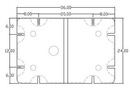 Eagle Float | Dock Float 2' X 3' (24" x 36")