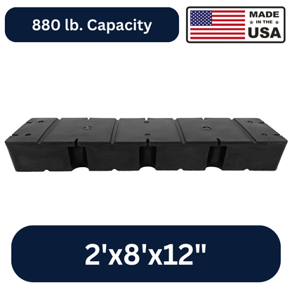 Eagle Float | Dock Float | 2' x 8' (24" x 96")