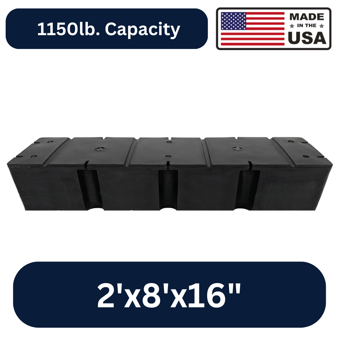 Eagle Float | Dock Float | 2' x 8' (24" x 96")