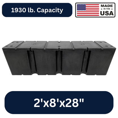 Eagle Float | Dock Float | 2' x 8' (24" x 96")