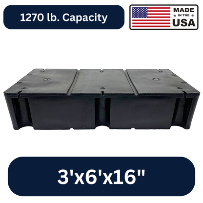 Eagle Float | Dock Float | 3' x 6' (36" x 72")