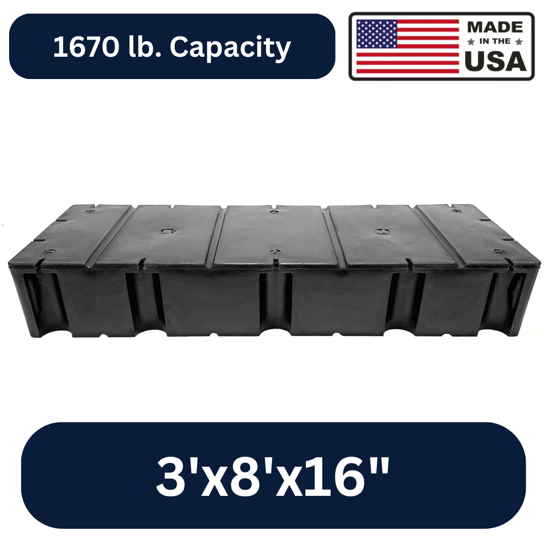 Eagle Float | Dock Float | 3' x 8' (36" x 96")