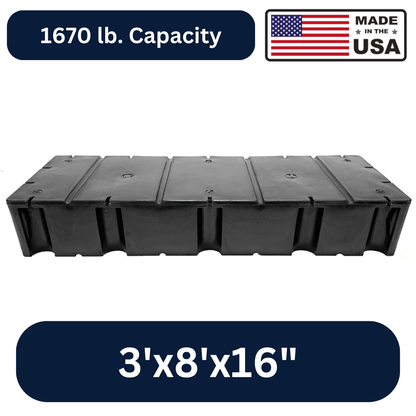 Eagle Float | Dock Float | 3' x 8' (36" x 96")