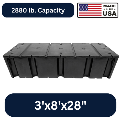 Eagle Float | Dock Float | 3' x 8' (36" x 96")