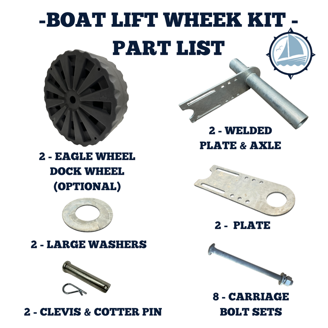 Dock Wheel Guide DIY Dock Kits, Eagle Dock Floats & Hardware | The Dock Shop