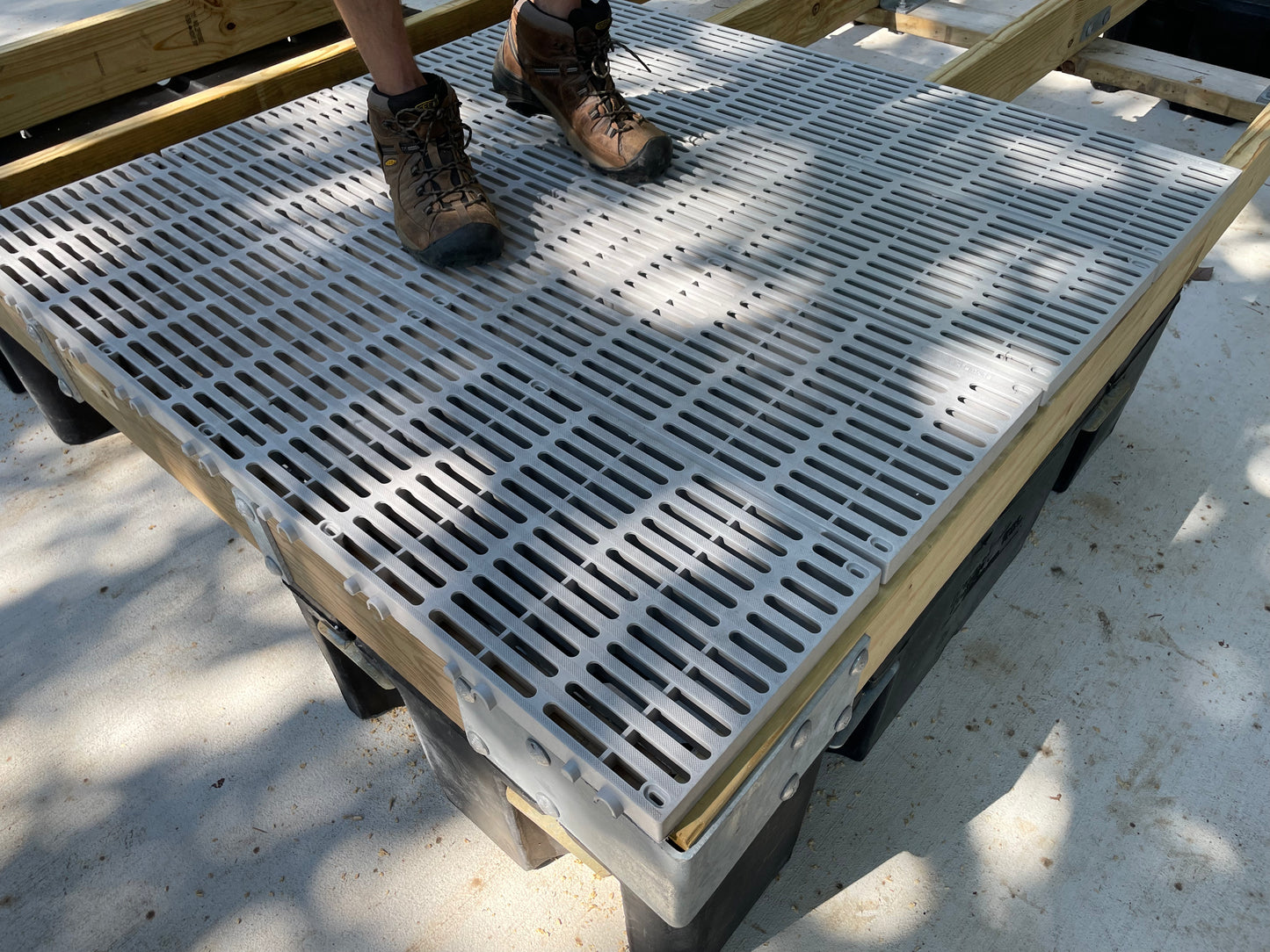 SunWalk Decking - 90 Series | Stone | 2'x4' (24" x 48")