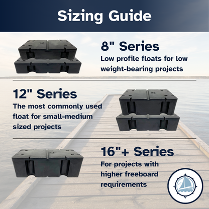 Eagle Float | Dock Float 2' x 4' (24" x 48")