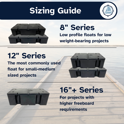 Eagle Float | Dock Float | 2' x 4' (24" x 48")