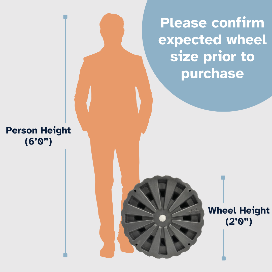 Eagle Wheel Universal 24” Dock Wheel