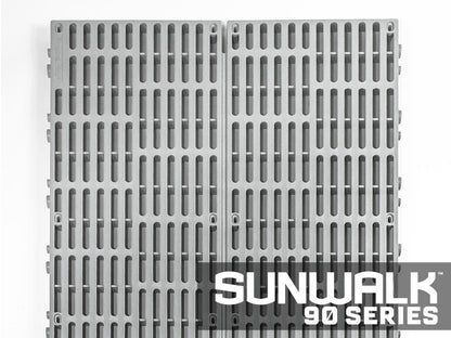 SunWalk Decking - 90 Series | Stone | 2'x4' (24" x 48")