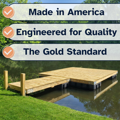 Eagle Float | Dock Float | 2' x 4' (24" x 48")