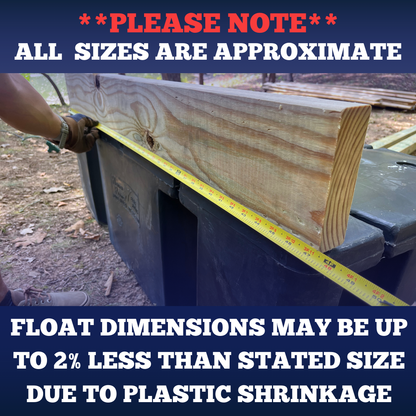 Eagle Float | Dock Float 2' x 4' (24" x 48")