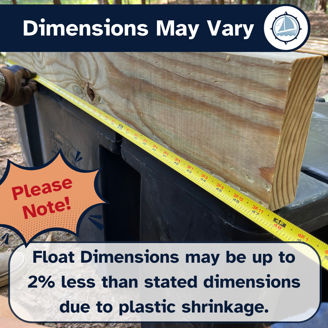 Eagle Float | Dock Float | 2' x 3' (24" x 36")