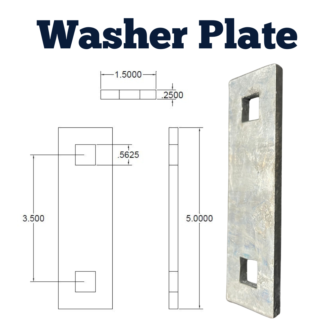 Washer Plate