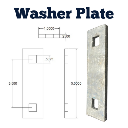 Washer Plate