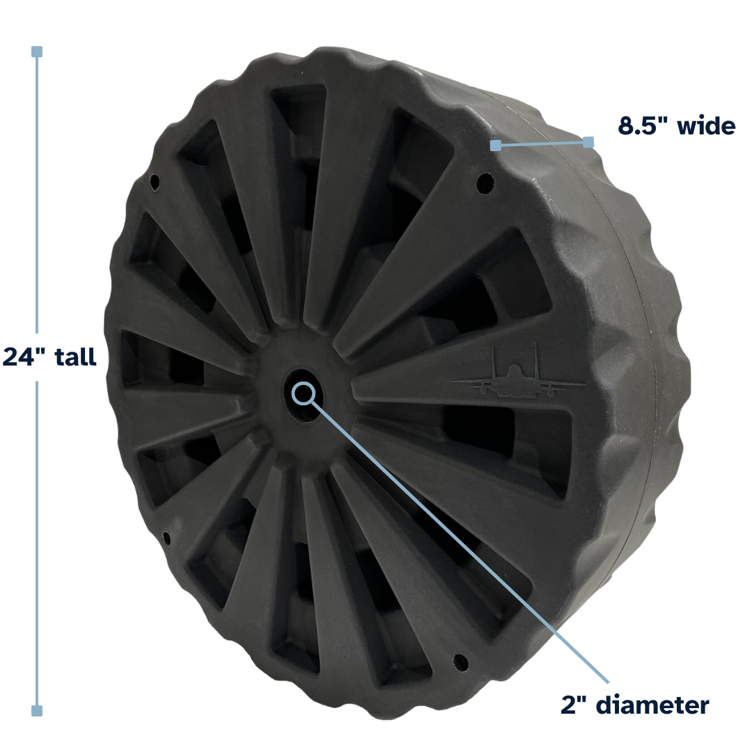 Eagle Wheel Universal 24” Dock Wheel